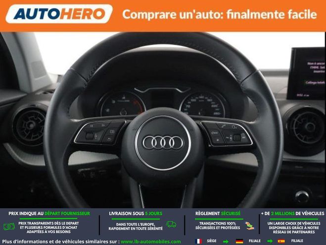 Audi Q2 TDI 116 ch BVA Noir M�tallique de 2018