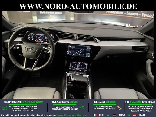 Audi E-Tron 55 quattro 408 ch Bleu M�tallique de 2021