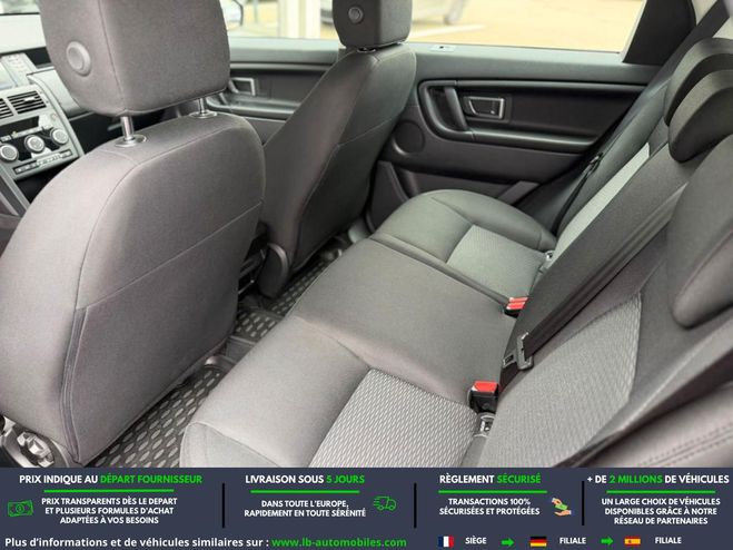 Land rover Discovery TD4 150ch BVA Noir M�tallique de 2017