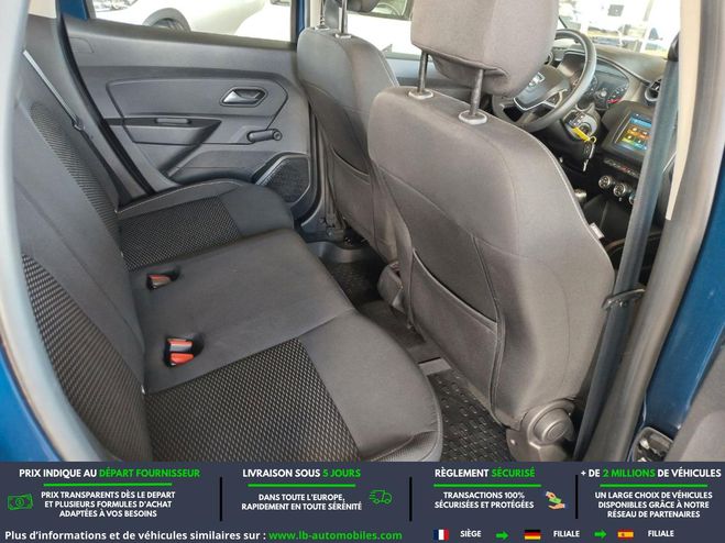 Dacia Duster TCe 100 4x2 Bleu M�tallique de 2020