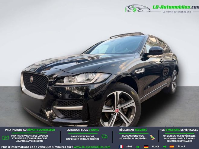Jaguar F Pace 2.0 D - 180 ch AWD BVA Noir M�tallique de 2017