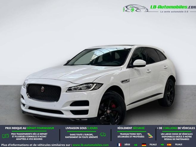 Jaguar F Pace 2.0 - 250 ch AWD BVA Blanc de 2019