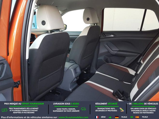Volkswagen T Cross 1.0 TSI 115 Start/Stop BVM Orange M�tallique de 2019