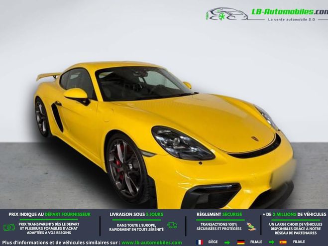 Porsche Cayman GT4 4.0i 420 ch Jaune M�tallique de 2020