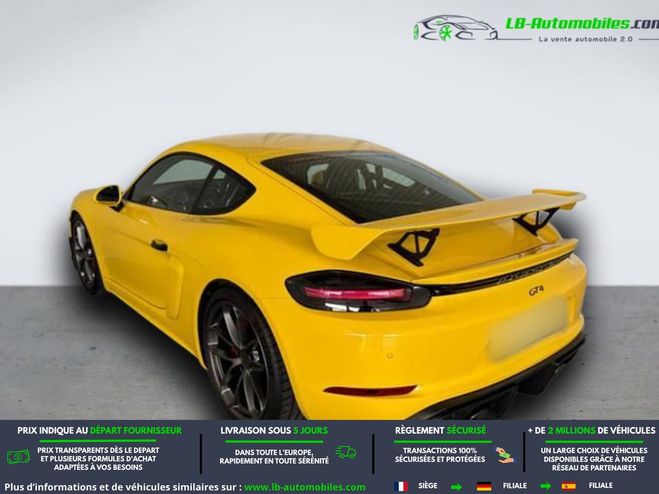 Porsche Cayman GT4 4.0i 420 ch Jaune M�tallique de 2020