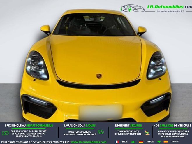 Porsche Cayman GT4 4.0i 420 ch Jaune M�tallique de 2020