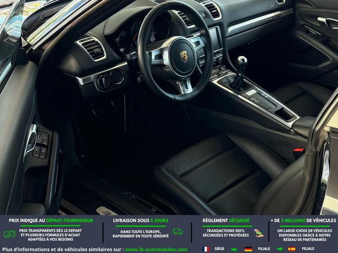Porsche Cayman T 2.0i 300 ch Noir de 2016