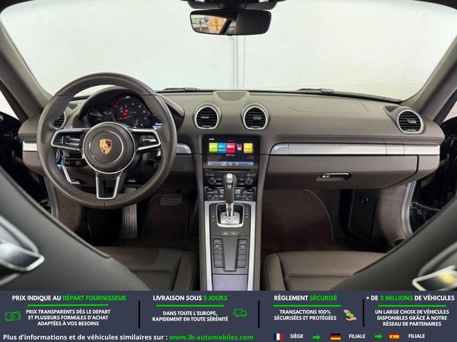 Porsche Cayman T 2.0i 300 ch Noir M�tallique de 2017