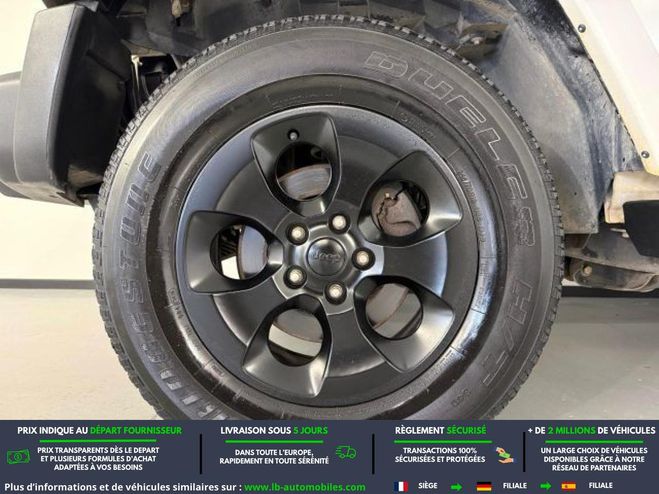 Jeep Wrangler 2.8 CRD 200 - BVA 3 Portes Blanc de 2017