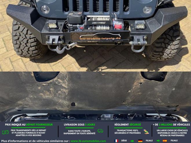 Jeep Wrangler 2.8 CRD 200 - BVA 5 Portes Noir de 2016