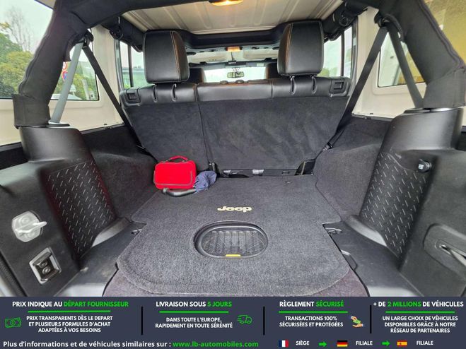 Jeep Wrangler 2.8 CRD 200 - BVA 5 Portes Gris M�tallique de 2015
