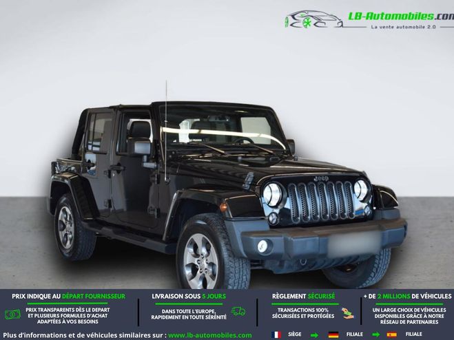 Jeep Wrangler 2.8 CRD 200 - BVA 5 Portes Noir M�tallique de 2017
