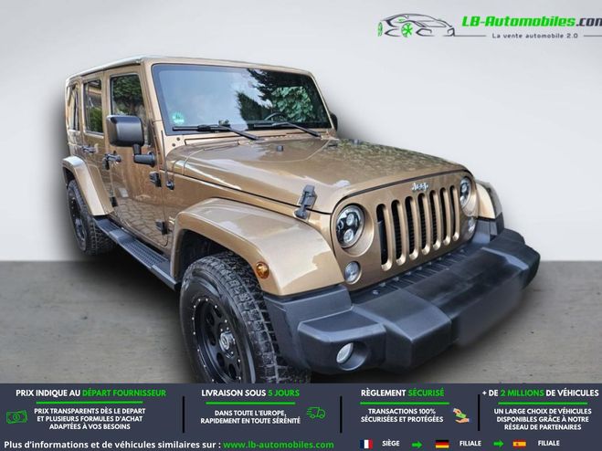Jeep Wrangler 2.8 CRD 200 - BVA 5 Portes Brun M�tallique de 2015