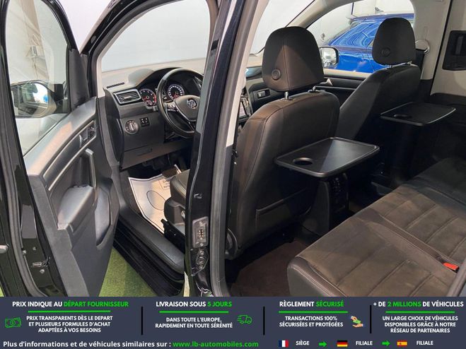 Volkswagen Caddy 1.4 TSI 130 BVA Noir M�tallique de 2019