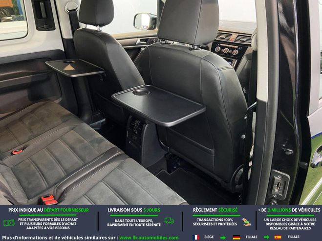 Volkswagen Caddy 1.4 TSI 130 BVA Noir M�tallique de 2019