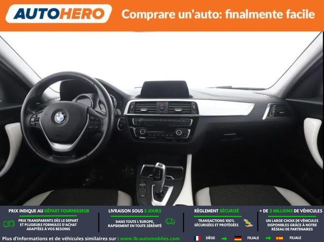 BMW Serie 1 118i 136 ch BVA Noir M�tallique de 2019