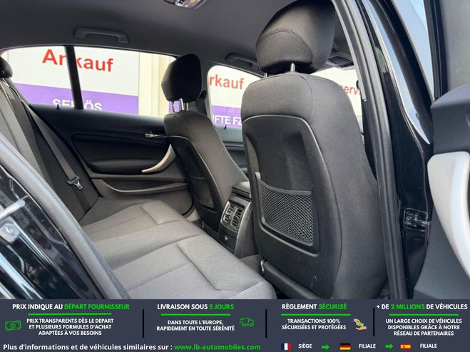 BMW Serie 1 118i 136 ch BVA Noir M�tallique de 2017