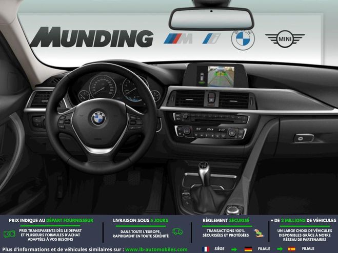 BMW Serie 3 320i 184 ch BVA Noir M�tallique de 2018