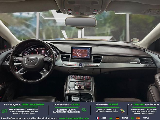 Audi A8 V8 4.0 TFSi  435 Quattro Noir M�tallique de 2016