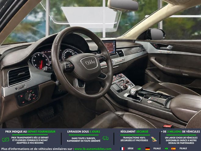 Audi A8 V8 4.0 TFSi  435 Quattro Noir M�tallique de 2016