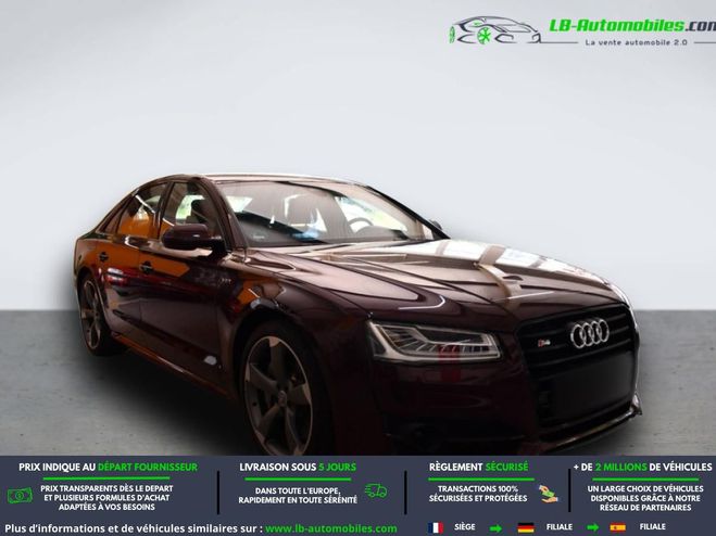 Audi S8 Plus V8 4.0 TFSI 605 BVA Quattro Sport Rouge M�tallique de 2017