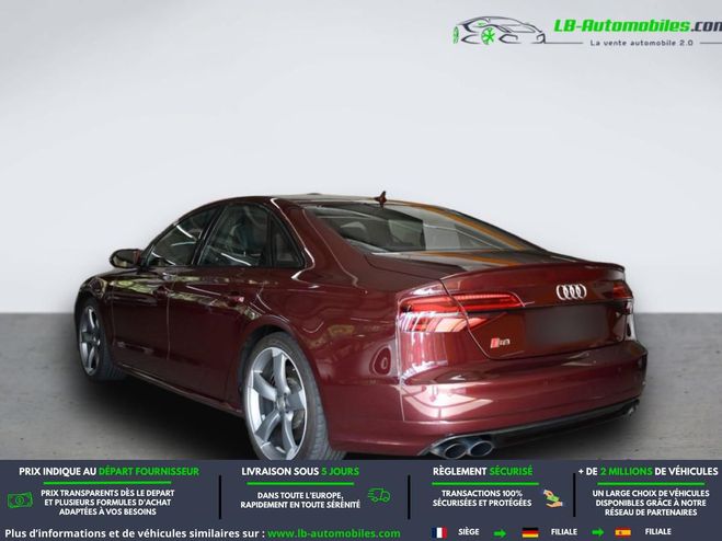 Audi S8 Plus V8 4.0 TFSI 605 BVA Quattro Sport Rouge M�tallique de 2017