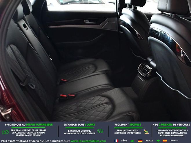 Audi S8 Plus V8 4.0 TFSI 605 BVA Quattro Sport Rouge M�tallique de 2017