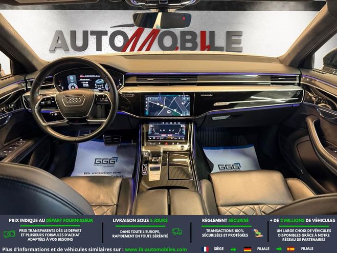 Audi S8 V8 4.0 TFSI 571 BVA Quattro Noir M�tallique de 2021