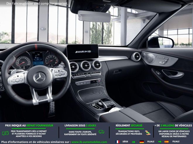 Mercedes Classe C 43 Mercedes-AMG Noir M�tallique de 2021
