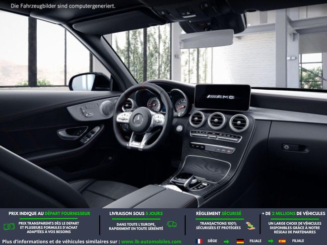 Mercedes Classe C 43 Mercedes-AMG Noir M�tallique de 2021