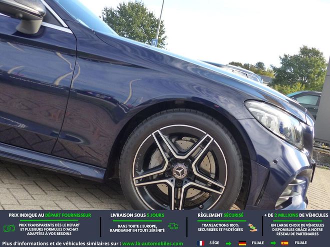 Mercedes Classe C 200 BVA Bleu M�tallique de 2020