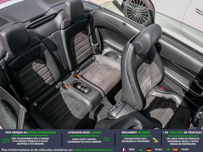 Mercedes Classe C 200 BVA Rouge M�tallique de 2017