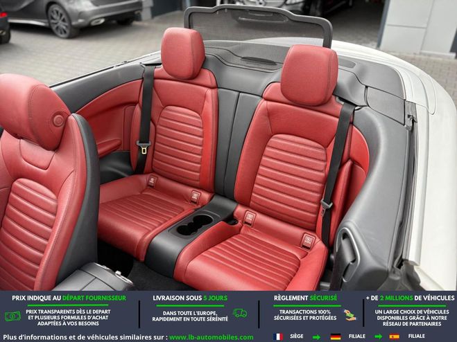 Mercedes Classe C 200 BVA Blanc de 2016