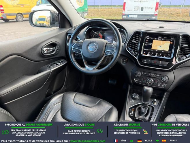 Jeep Cherokee 2.2L Multijet 195 4x4 BVA Noir M�tallique de 2020