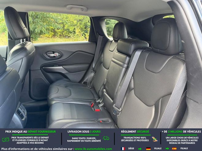 Jeep Cherokee 2.2L Multijet 195 4x4 BVA Noir M�tallique de 2020