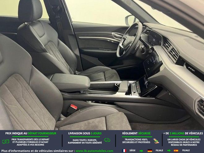 Audi E-Tron 50 quattro 313 ch Blanc M�tallique de 2020