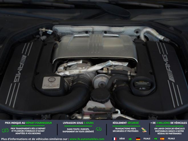 Mercedes Classe C 63 S AMG Speedshift MCT AMG Noir M�tallique de 2019