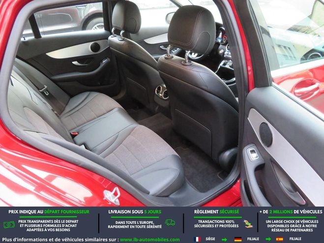 Mercedes Classe C 200 d BVA Rouge M�tallique de 2020