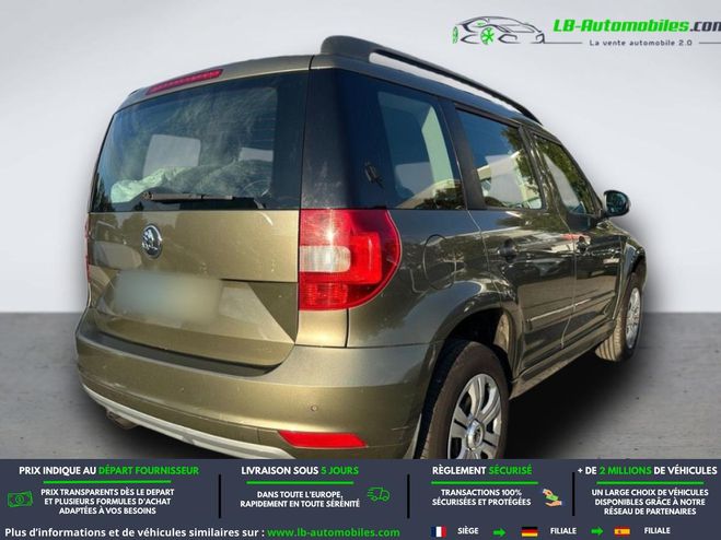 Skoda Yeti 2.0 TDI 110 4x4 BVM Vert M�tallique de 2014