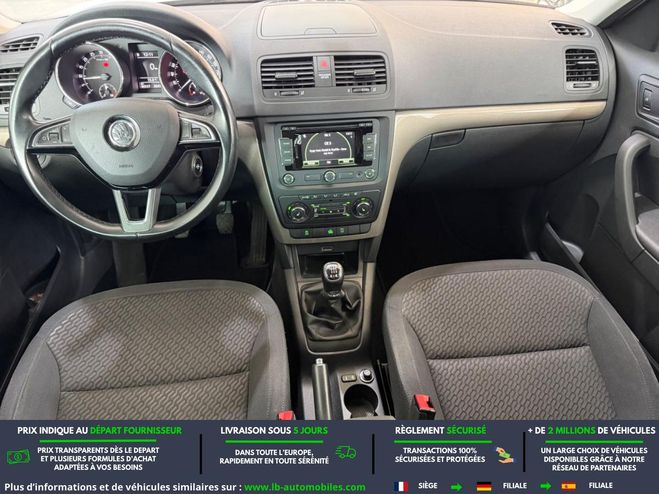Skoda Yeti 2.0 TDI 110 4x4 BVM Argent� M�tallique de 2015