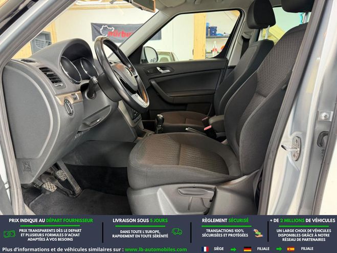 Skoda Yeti 2.0 TDI 110 4x4 BVM Argent� M�tallique de 2015