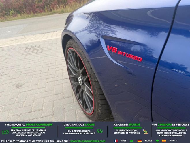 Mercedes Classe C 63 S AMG Bleu M�tallique de 2017