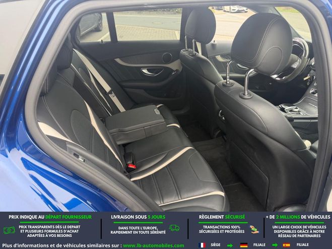Mercedes Classe C 63 S AMG Bleu M�tallique de 2017