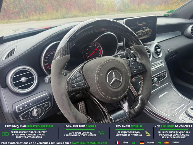 Mercedes Classe C 63 S AMG Bleu M�tallique de 2017