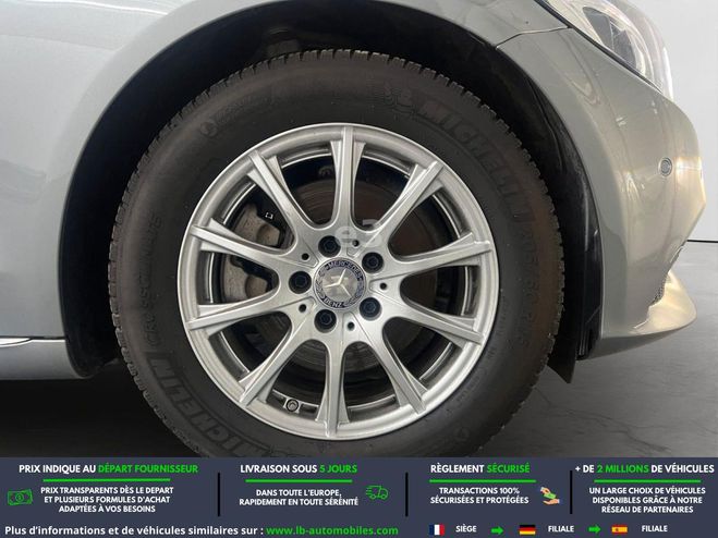 Mercedes Classe C 200 BVA Argent� M�tallique de 2015