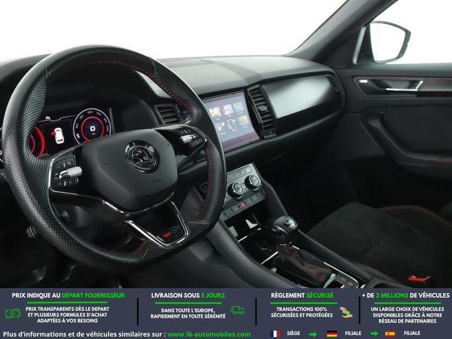 Skoda Kodiaq 2.0 Bi-TDI 240 BVA 4x4 5pl Noir M�tallique de 2020