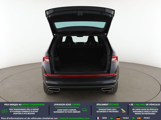 Skoda Kodiaq 2.0 Bi-TDI 240 BVA 4x4 5pl Noir M�tallique de 2020