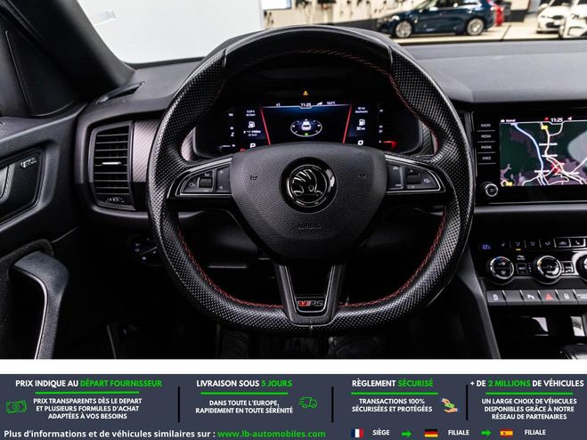 Skoda Kodiaq 2.0 Bi-TDI 240 BVA 4x4 5pl Gris de 2020
