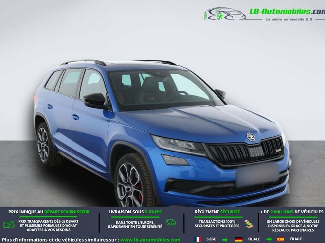 Skoda Kodiaq 2.0 Bi-TDI 240 BVA 4x4 5pl Bleu M�tallique de 2019