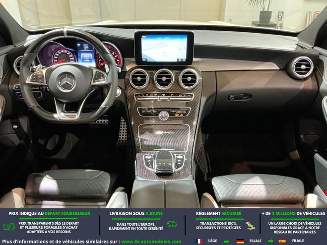 Mercedes Classe C 63 S AMG Blanc M�tallique de 2017